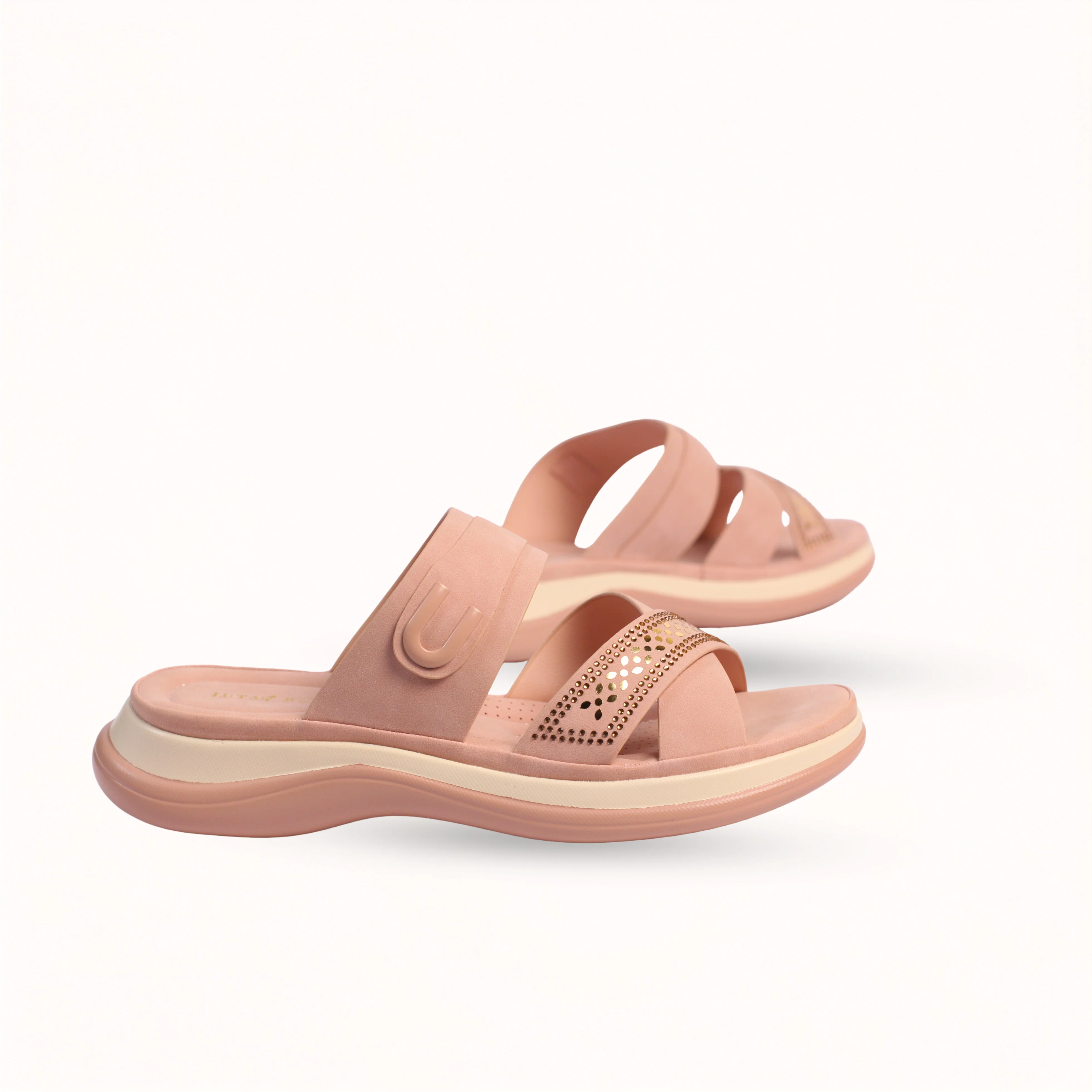 BLUSH PINK COMFORT SLIDER - view 4