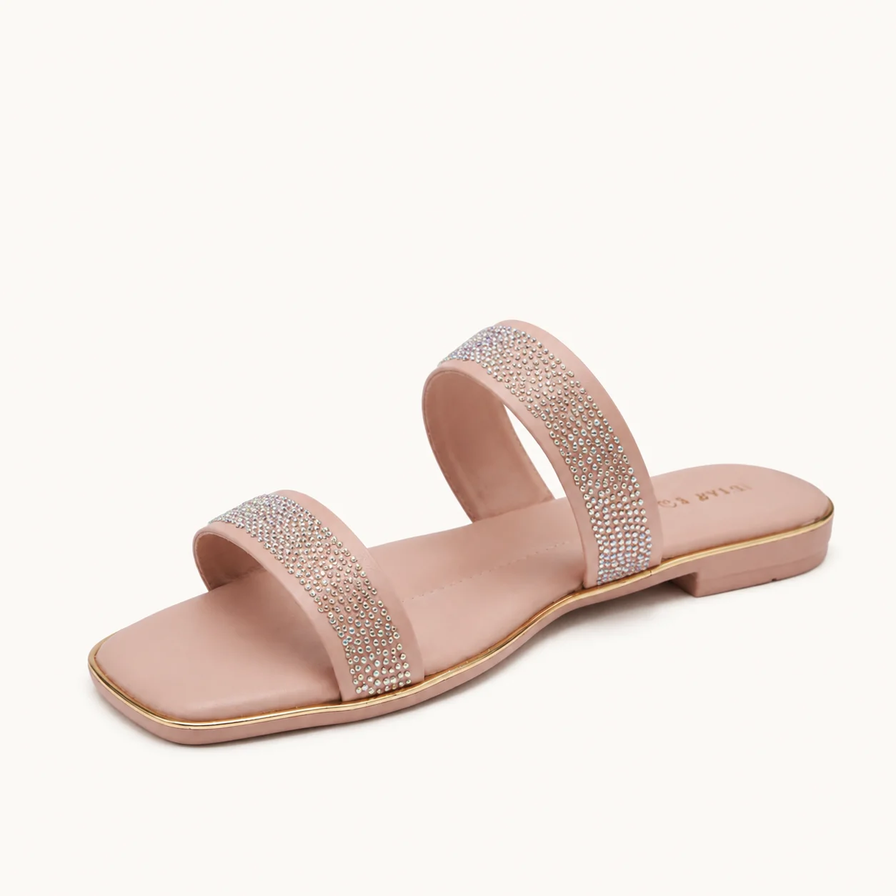 PUTER CRYSTAL SLIDE SANDALS - view 2