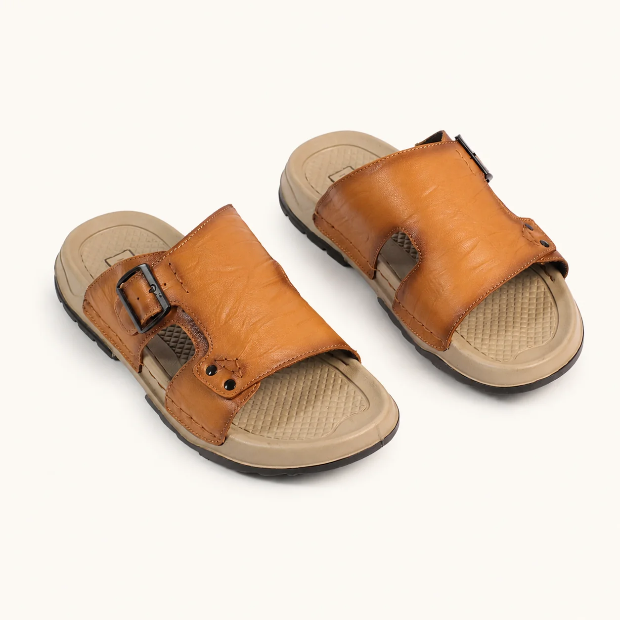 MEN'S CROSS STRAP SLIDE - view 4