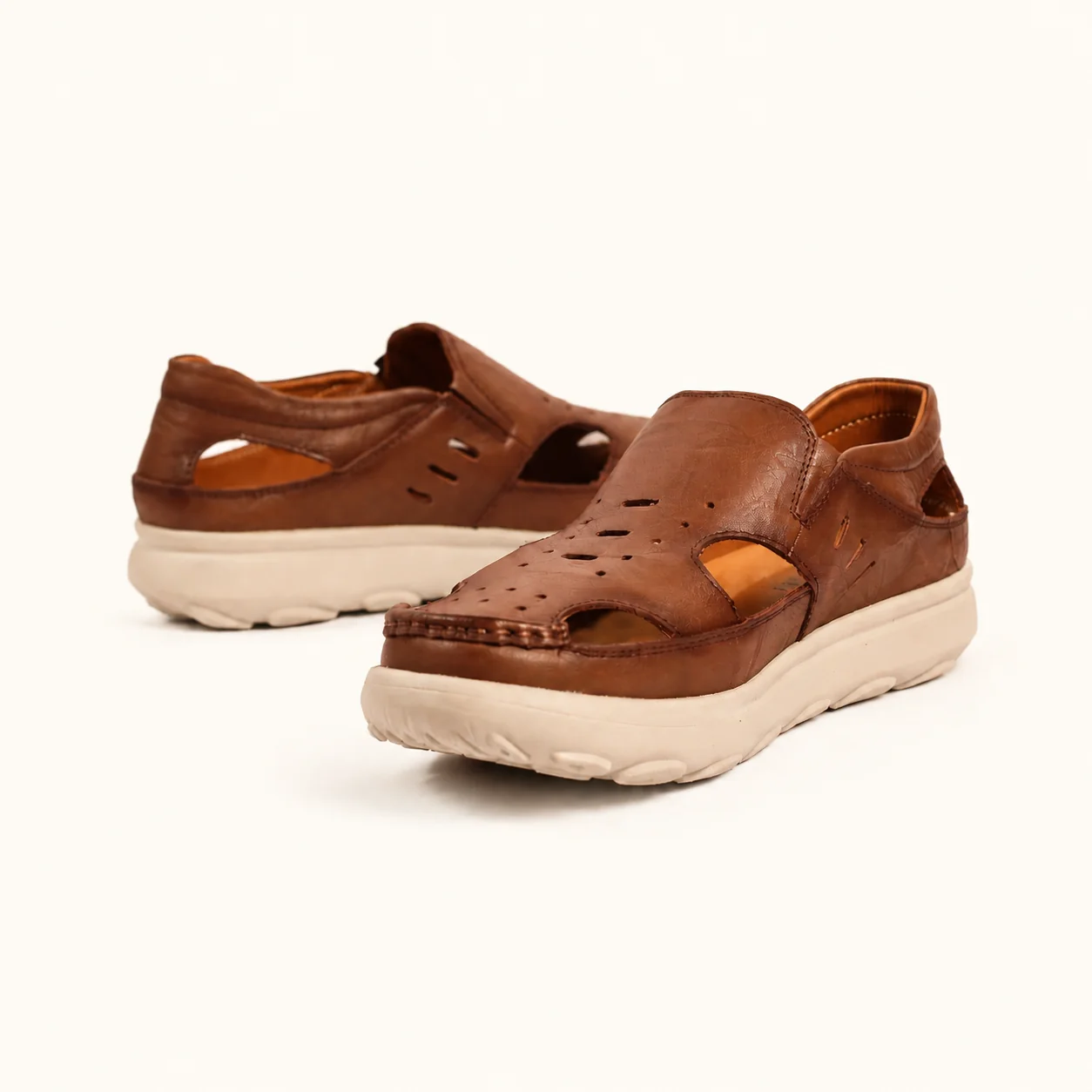 PREMIUM LEATHER SANDAL - view 3