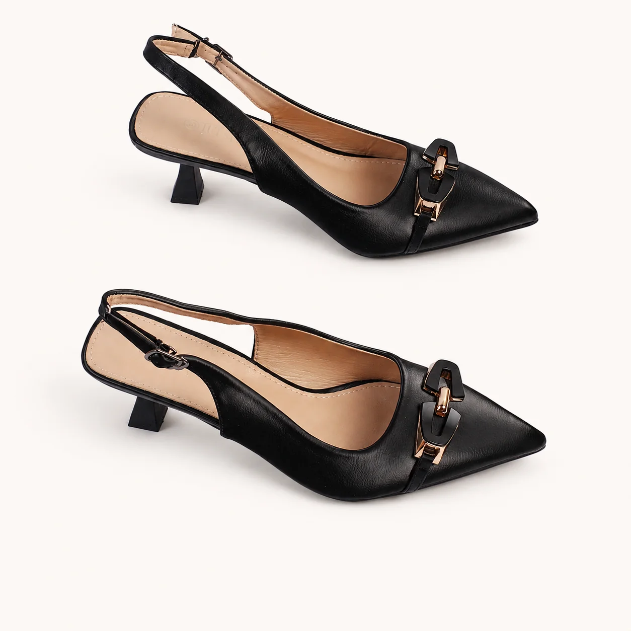 OFF WHITE POIINTED SLINGBACK - view 8