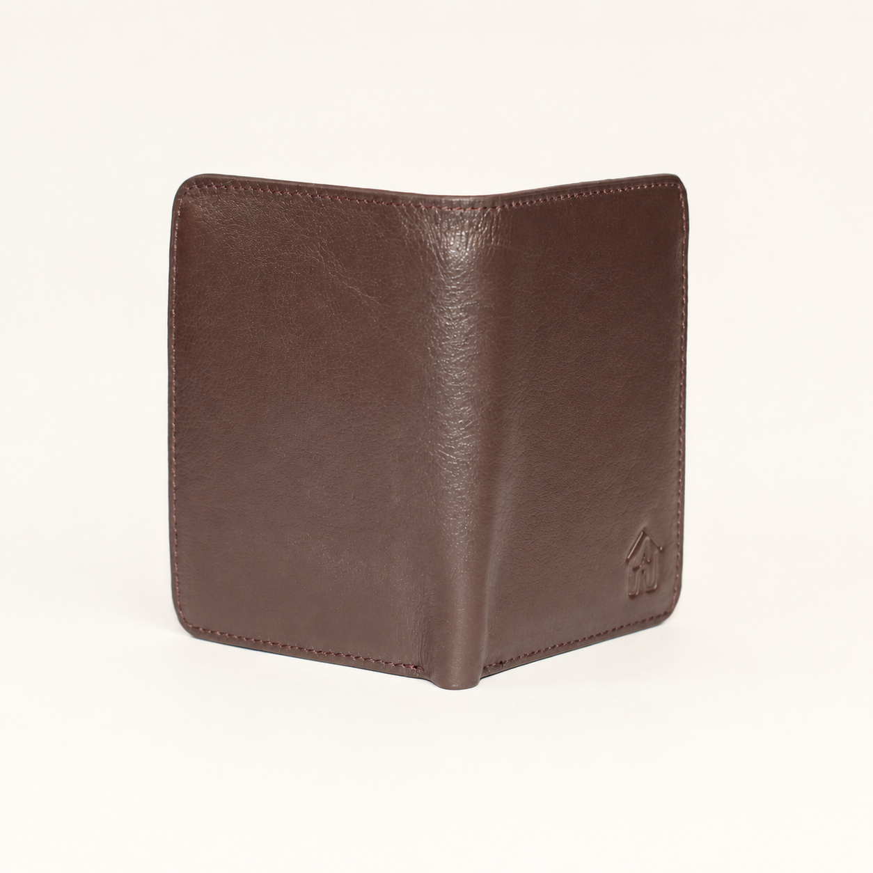 PLAIN LEATHER SHORT WALLET - view 7