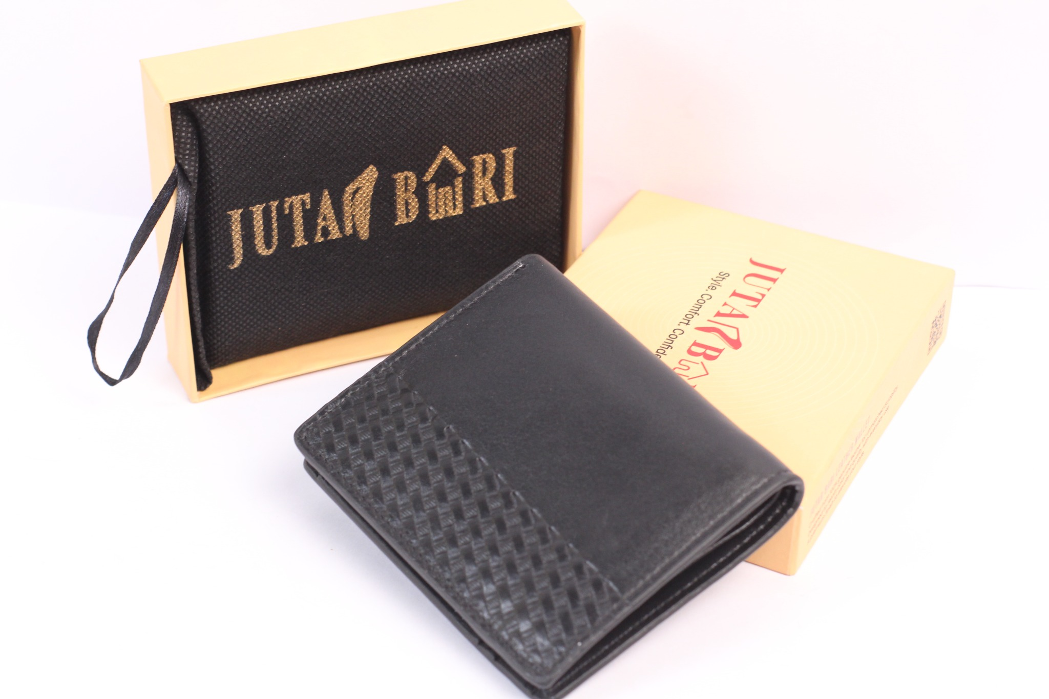 TEXTURED PANEL SHORT WALLET - view 2