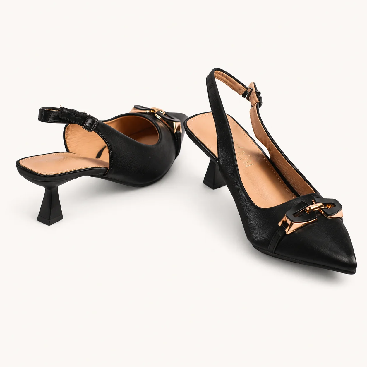 OFF WHITE POIINTED SLINGBACK - view 9