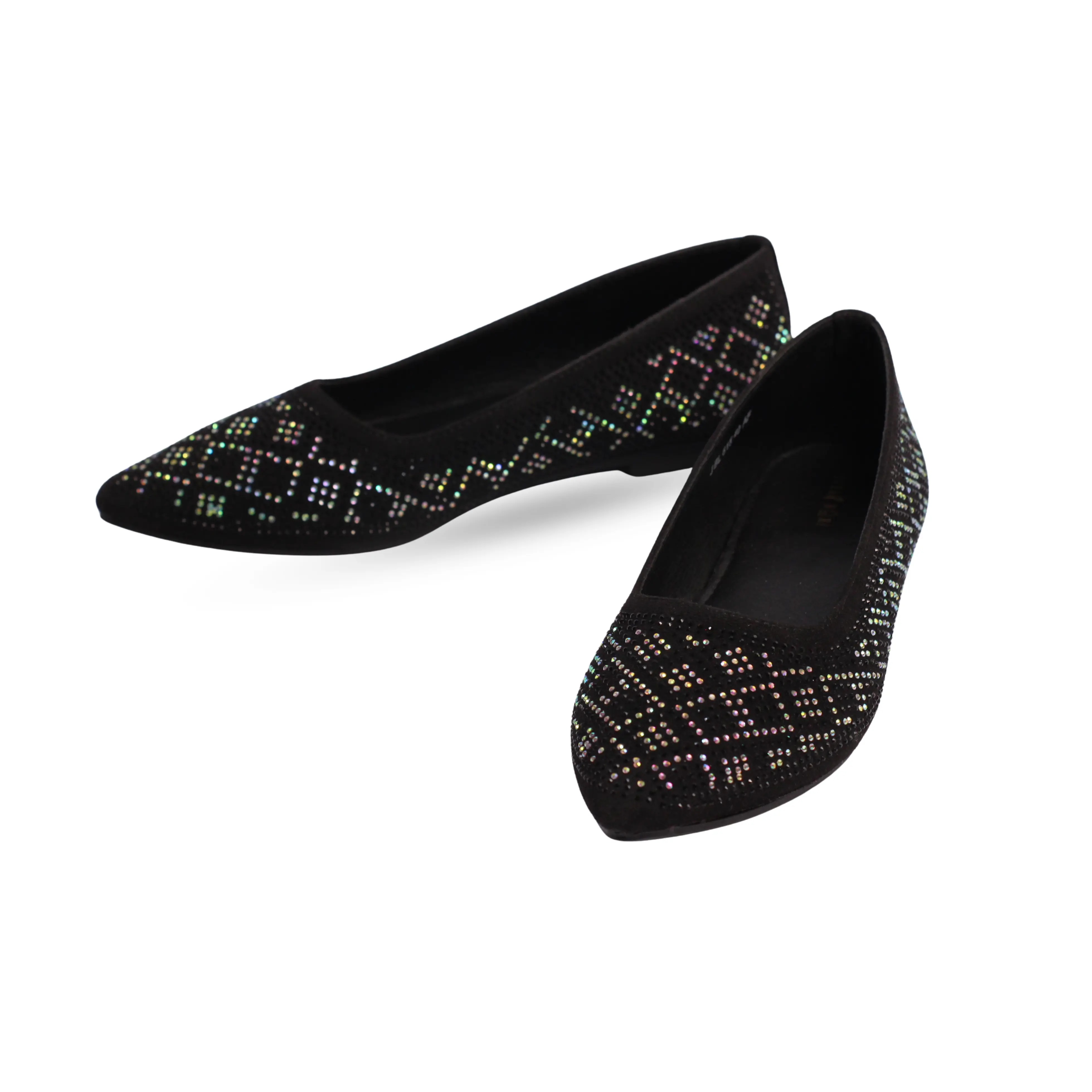 CRYSTAL BALLET FLATS - view 0