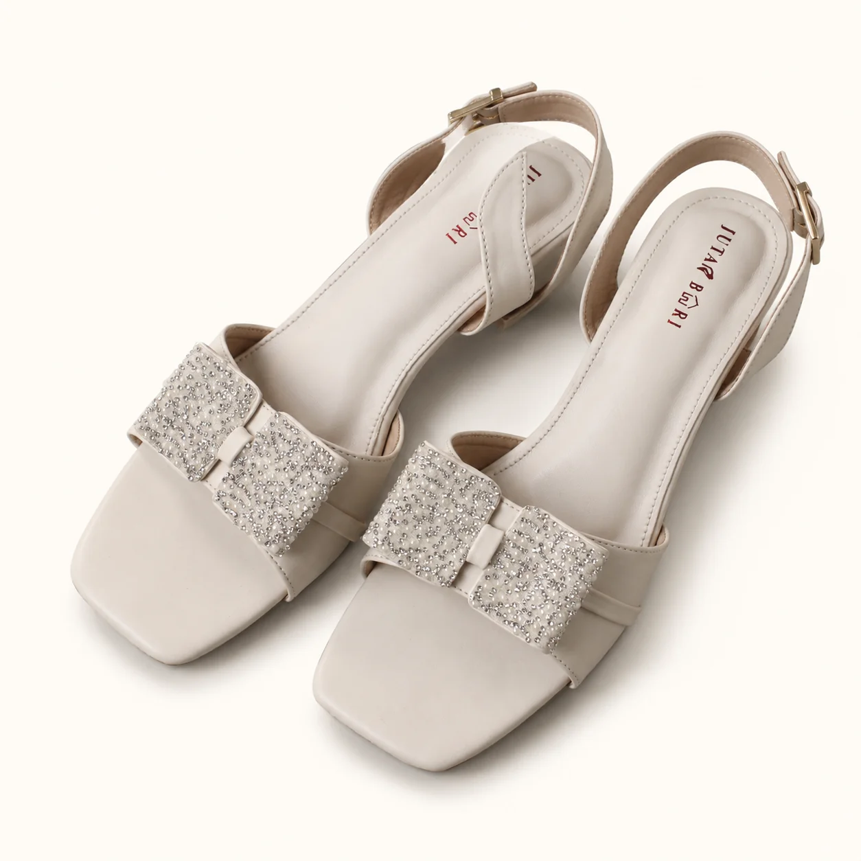 HEELS WITH CRYSTAL BOW - view 5
