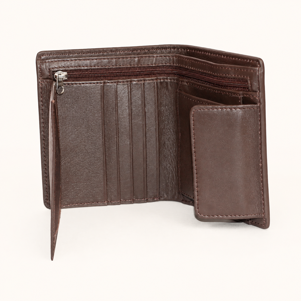 TEXTURED PANEL SHORT WALLET - view 9