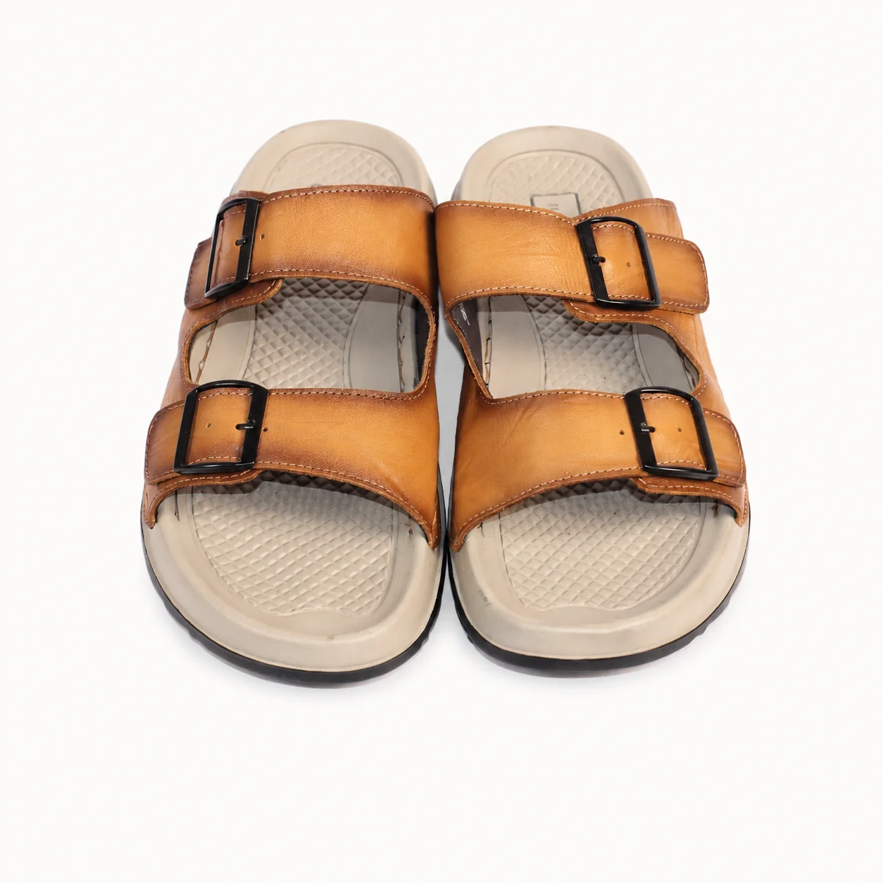 CROSS STRAP SLIDE