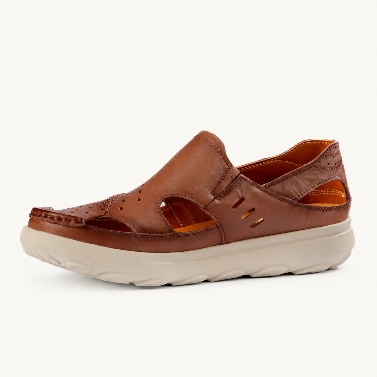 RAVIK-PREMIUM LEATHER SANDAL - view 7