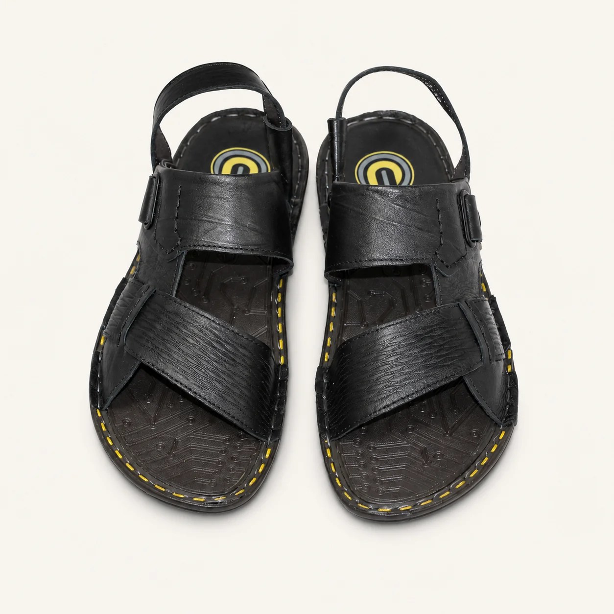 MEN'S LEATHER SANDAL STITEHED SOLE