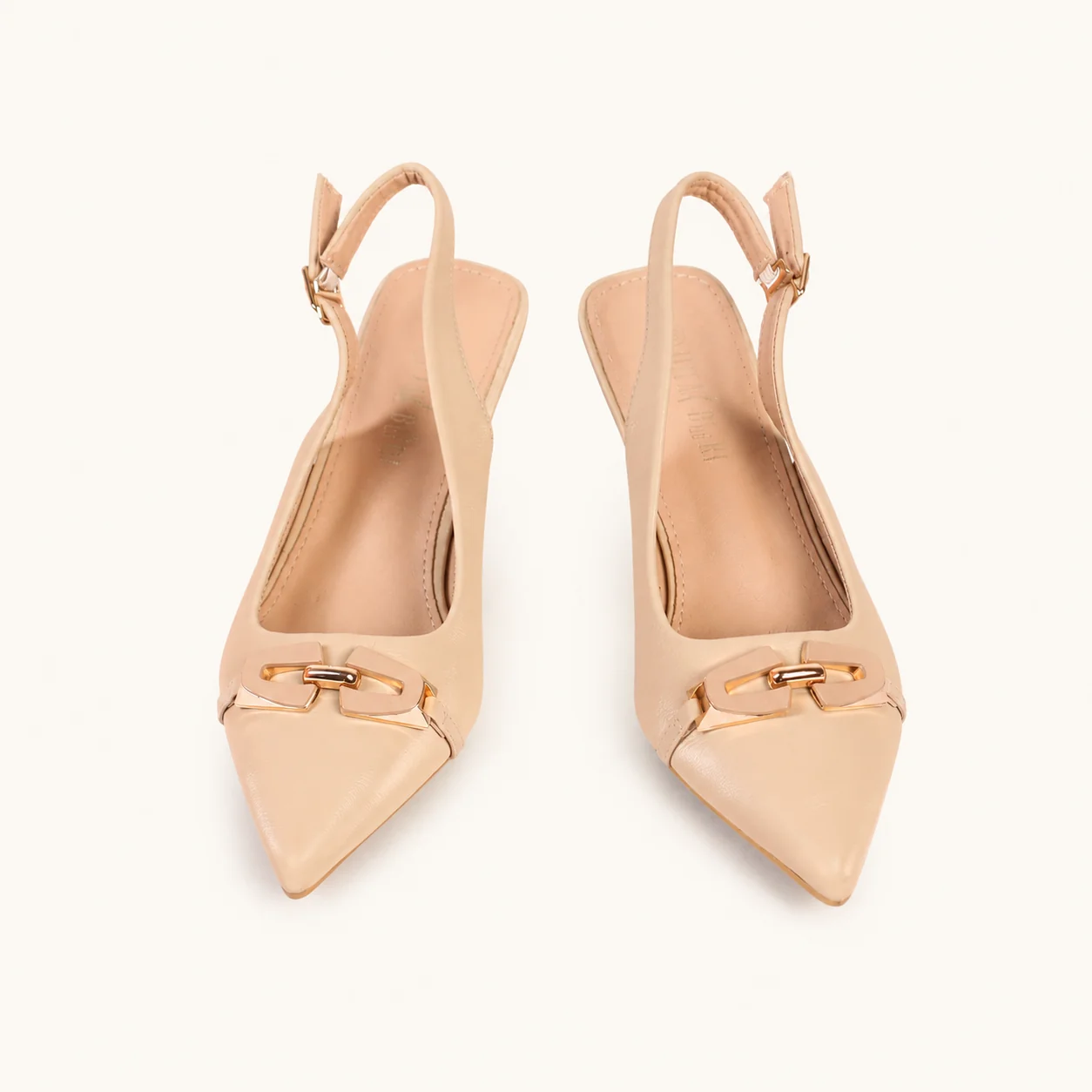 OFF WHITE POIINTED SLINGBACK - view 4