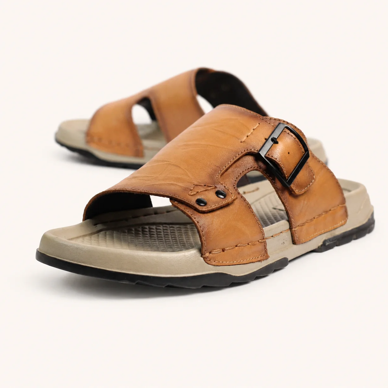MEN'S CROSS STRAP SLIDE - view 3