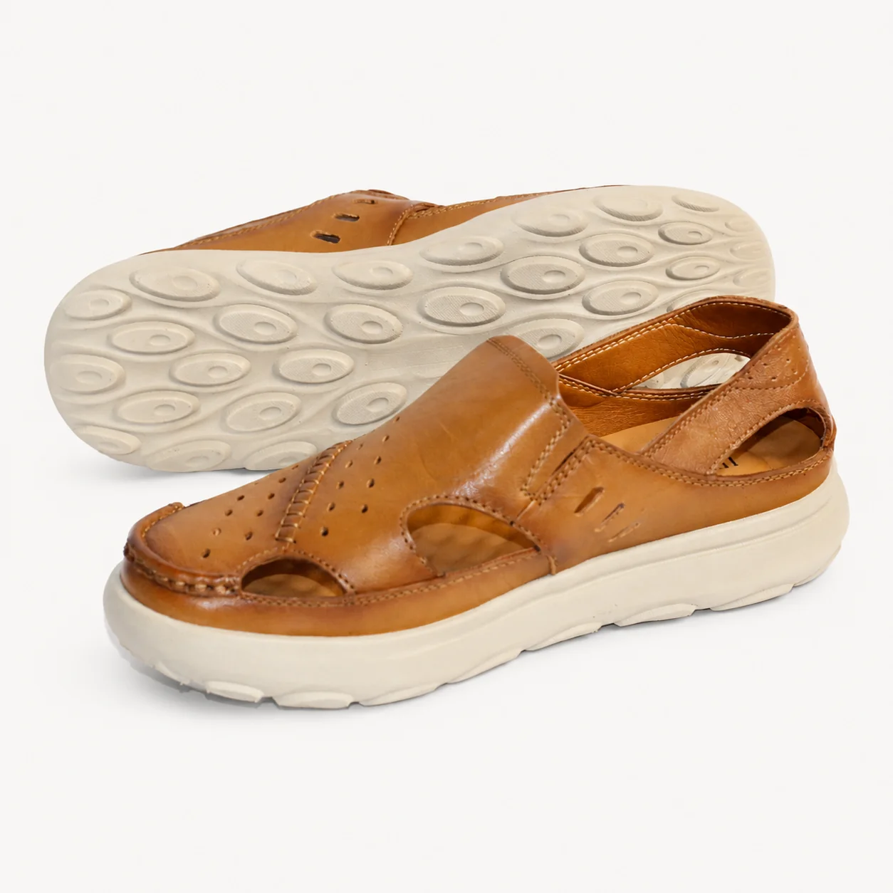 RAVIK-PREMIUM LEATHER SANDAL - view 4