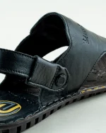 Cross Strap Leather Sandal - Image 6