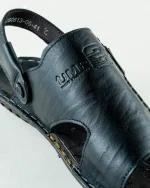 Cross Strap Leather Sandal - Image 7