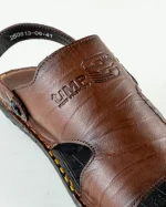 Cross Strap Leather Sandal - Image 15