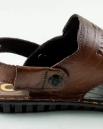 Cross Strap Leather Sandal - Image 16