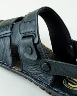 Cross Strap Leather Sandal - Image 9