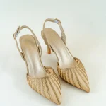 Crystal Pointed Heel