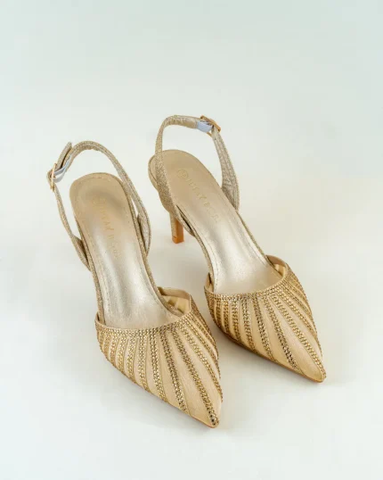 Crystal Pointed Heel