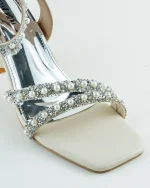 Heels with Pearl & Crystal Straps - Image 8