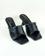 Cross Pleat Heels