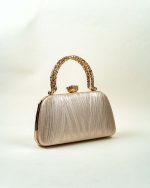 Lumière Pleated Clutch - Image 3