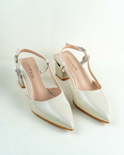 Pointed Slingback Heel