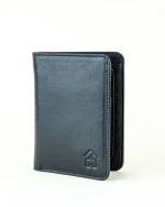 Jutar Bari Plain Leather Short Wallet - Image 5