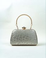 Textured Glimmer Clutch - Image 3