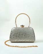 Textured Glimmer Clutch - Image 2