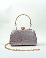 Textured Glimmer Clutch - Image 7
