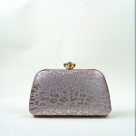 Textured Glimmer Clutch