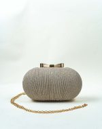 Noir Pleat Clutch - Image 7