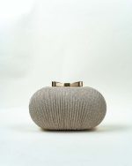 Noir Pleat Clutch - Image 2