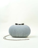 Noir Pleat Clutch - Image 5