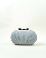 Noir Pleat Clutch - Image 3