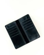Jutar Bari Plain Leather Long Wallet - Image 3