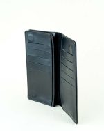 Jutar Bari Plain Leather Long Wallet - Image 6