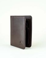 Jutar Bari Plain Leather Short Wallet - Image 12