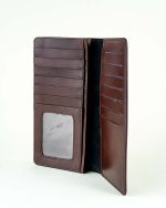 Jutar Bari Plain Leather Long Wallet - Image 14