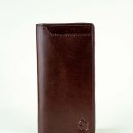 Jutar Bari Plain Leather Long Wallet