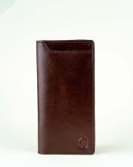 Jutar Bari Plain Leather Long Wallet
