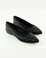 Crystal Ballet Flats