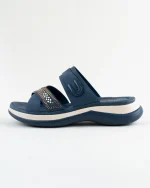 Blush Pink / Navy Blue Comfort Slider - Image 14