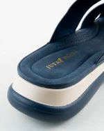 Blush Pink / Navy Blue Comfort Slider - Image 8