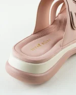 Blush Pink / Navy Blue Comfort Slider - Image 7