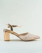 Lace Pointed Heel - Image 5