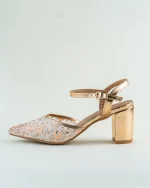 Lace Pointed Heel - Image 8