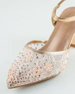 Lace Pointed Heel - Image 3